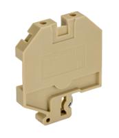 0497560000 Weidmuller  RSF 3 PA Series Beige, Yellow, 4mm², Single-Level, Feed Through Termination