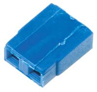 m7571-05 HARWIN Jumper Female Straight Blue Open Top 2 Way 1 Row 2.54mm Pitch