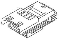 52116-0240 Molex Female Crimp Connector Housing, 5mm Pitch, 2 Way, 1 Row