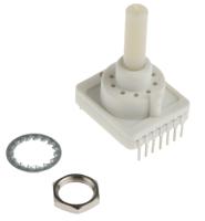 rtap4es10m25ns C & K, 10 Position, BCD SPST Rotary Switch, 150 mA @ 60 V dc, Through Hole