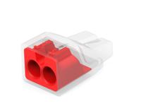 2388553-2 TE Connectivity, 2388553 Closed End Connector, Red, Insulated, Copper 12 → 22 AWG