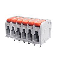 qt08adp83h0000g Amphenol Industrial QT08ADP83H0000G Series PCB Terminal Block, 8-Contact, 5mm Pitch, PCB Mount, 1-Row, Solder Pin