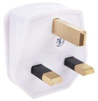 490-015 RS PRO UK Mains Plug, 13A White, Cable Mount Thermoplastic, Urea Formaldehyde, 250 V