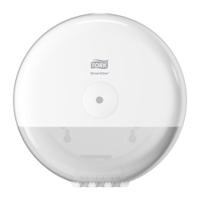 681000 Tork White Plastic Toilet Roll Dispenser, 156mm x 219mm x 219mm