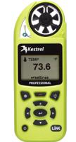 0852lhvg Kestrel 0852LHVG Impeller Anemometer, 40m/s Max, Measures Air Flow, Altitude, Density, Density Altitude, Dew Point,