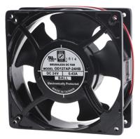 619-6630 RS PRO Axial Fan, 24 V dc, DC Operation, 237.9m³/h, 10.6W, 430mA Max, 127 x 127 x 38mm