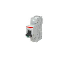 2ccs861001r0164 ABB S801 Circuit Breaker, 1P, 16A Curve C, 400V AC, 125V DC, 15 kA Breaking Capacity