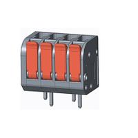 qt04afi83v0000g Amphenol Industrial QT04AFI83V0000G Series PCB Terminal Block, 4-Contact, 5mm Pitch, PCB Mount, 1-Row, Solder Pin