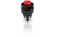 1100010110507 RAFI 1.1 Series Push Button, Momentary, Panel Mount, 19mm Cutout, SPST, 250V, IP40, IP65