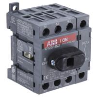 ot25f4n2-1sca104886r1001 ABB 4P Pole Base Mounting Isolator Switch - 25A Maximum Current, 9kW Power Rating, IP20