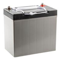 727-0436 RS PRO 12V T6 Sealed Lead Acid Battery, 55Ah