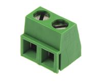 282836-2 TE Connectivity Buchanan Series PCB Terminal Block, 2-Contact, 5mm Pitch, Through Hole Mount, 1-Row, Screw Termination