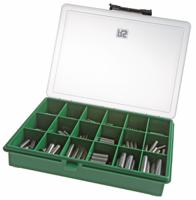 279-521 350 piece Plain Imperial Dowel Pin Kit, 3/8in, 2in