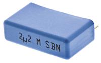 phe840mr7220mr05r06l2 KEMET PHE840 Metallised Polypropylene Film Capacitor, 275V ac, ±20%, 2.2μF, Through Hole