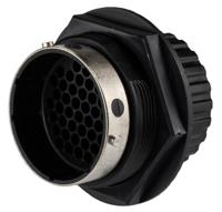 tn7s24-0048p1l-192900-0437 ITT Cannon Circular Connector, 48 Contacts, Panel, Standard Connector, Socket, Male, IP67, Trident Neptune Series