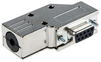 mhdcmr9-dm9s-k MH Connectors MHDCMR 9 Way Right Angle D-sub Connector Socket