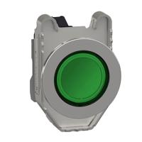 xb4fvg3 Schneider Electric, Harmony, Flush Mount Green Universal LED Pilot Light, 30mm Cutout, Round, 100 → 132V ac