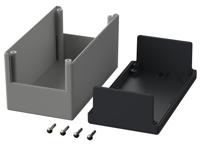 05445000 Bopla Element / Universal Series Graphite Grey, Light Grey Polystyrene General Purpose Enclosure, IP40, Light Grey /