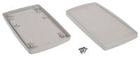 192-0712 RS PRO Grey ABS Enclosure, IP54, IK07, Grey Lid, 151 x 93.1 x 25.5mm