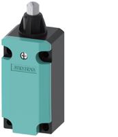 3se5112-0bc02 Siemens 3SE5 Series Plunger Limit Switch, 1NC/1NO, IP66, IP67, Metal Housing, 400V ac Max, 4A Max
