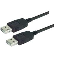 caualal-1m L-Com USB 2.0, Male USB A to Male USB A, 1m