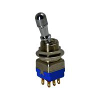 12146ak-1v APEM Toggle Switch, Panel Mount, On-On, DPST, Solder Lug Terminal, 28V dc