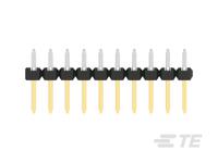 2842126-5 TE Connectivity AMPMODU Series Straight Through Hole Pin Header, 10 Contact(s), 2 mm Pitch, 2 Row, Unshrouded