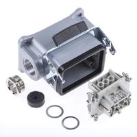 101910001900500071200200 EPIC Surface Kit, 6 Way, 16A, Female, H-BE, 440 V