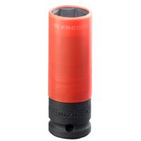 nsi21l Facom 21mm, 1/2 in Drive Impact Socket, 210 mm length