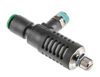 asv310f-01-06s SMC Adjustable Exhaust Valve, R 1/8 Male x 1 MPa, Threaded, Tube, 6mm