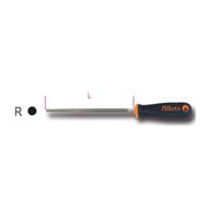 1719bmd8r BETA 200mm, Rough, Round Engineers File With Soft-Grip Handle