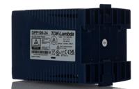 dpp100-24 TDK-Lambda DPP Switched Mode DIN Rail Power Supply, 85 → 132V ac, 176 → 264 V ac / 210 → 375V dc