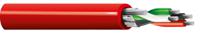 88723-002500 Belden88723 Series Line level Low Voltage signal Cable, 0.32 mm² CSA, 3.76mm od, 152m, Red