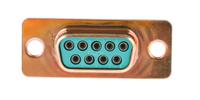 482-812 RS PRO 9 Way Panel Mount D-sub Connector Socket, 2.74mm Pitch