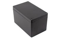 1590z163bk Hammond 1590Z Series Black Die Cast Aluminium Alloy General Purpose Enclosure, IP68, 260 x 160 x 160mm