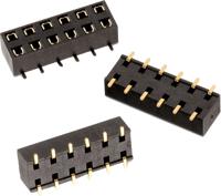 610024243021 Wurth Elektronik WR-PHD Series Bottom Entry PCB Socket, 24-Contact, 2-Row, 2.54mm Pitch