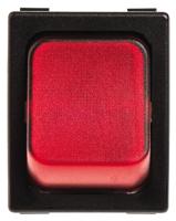 1634201-4 TE Connectivity Illuminated DPST, On-Off Rocker Switch Panel Mount