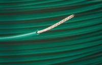 3053-gr001 Alpha Wire Hook-up Wire PVC Series Green 0.51 mm² Hook Up Wire, 20 AWG, 10/0.25 mm, 305m, PVC Insulation, 3053 GR001
