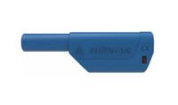 rs-sfk-8500-s-ni-as-ge Schutzinger Yellow Male Banana Plug, Screw Termination, 32A, 1kV, Nickel Plating