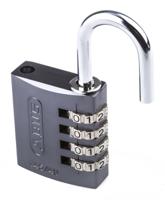 0036976 ABUS 145/40 Combination Weatherproof Aluminium, Steel Safety Padlock, 6mm Shackle, 40mm Body