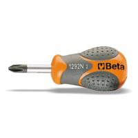 1292n-6x30 BETA Stubby Screwdriver, 6 mm Tip, 30 mm Blade, 86 mm Overall
