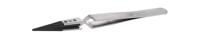 2axcprsa1 ideal-tek 130 mm, PEEK (Tip), Stainless Steel (Body), Flat; Rounded, ESD Tweezers