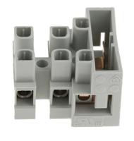 cftbn3 CAMDENBOSS Fused Terminal Block, 3-Way, 20A, 4 mm² Wire, Screw Down Termination