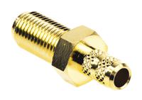 rsma6411a1-3gt50g-1-50 Amphenol RF, Jack Panel Mount SMA Connector, 50Ω, Crimp Termination, Straight Body