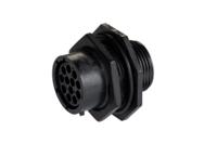 uts71412s Souriau Sunbank by Eaton Circular Connector, 12 Contacts, Panel, Standard Connector, Plug, Female, IP68, IP69K, UTS