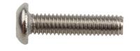 621-2625 RS PRO Plain Button Stainless Steel Tamper Proof Security Screw, M3 x 12mm