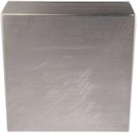 749-1866 RS PRO Unpainted Stainless Steel Terminal Box, IP66, 200 x 200 x 80mm