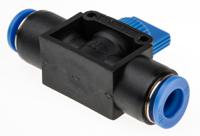 916-0971 RS PRO Rotary Knob Pneumatic Relay Pneumatic Manual Control Valve HVFF Series, 10mm, III B