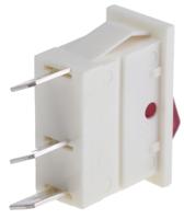 c5503aanah Arcolectric (Bulgin) Ltd Illuminated SPST, On-Off Rocker Switch Panel Mount