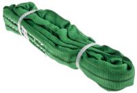 124-4861 RS PRO 0.5m Green Lifting Sling Round, 2t